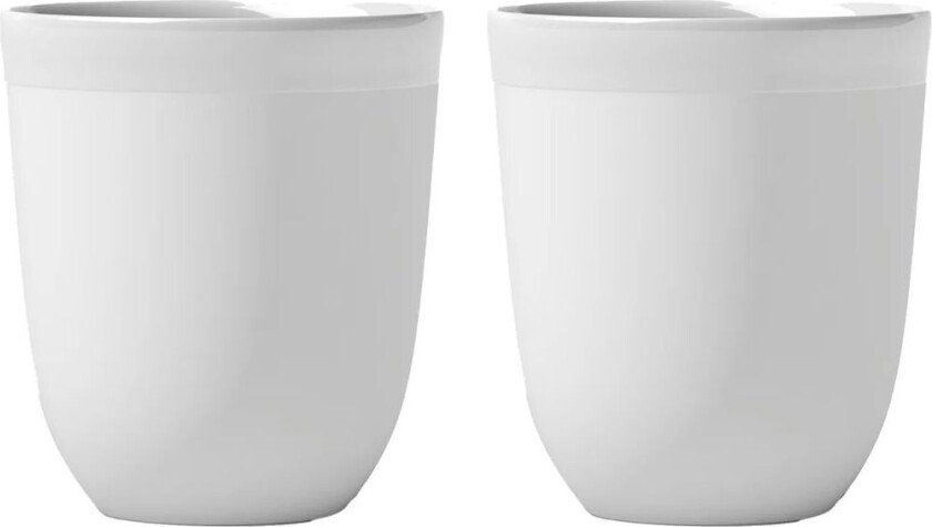 Skaugum Capsule kopp 2-pk Hvit