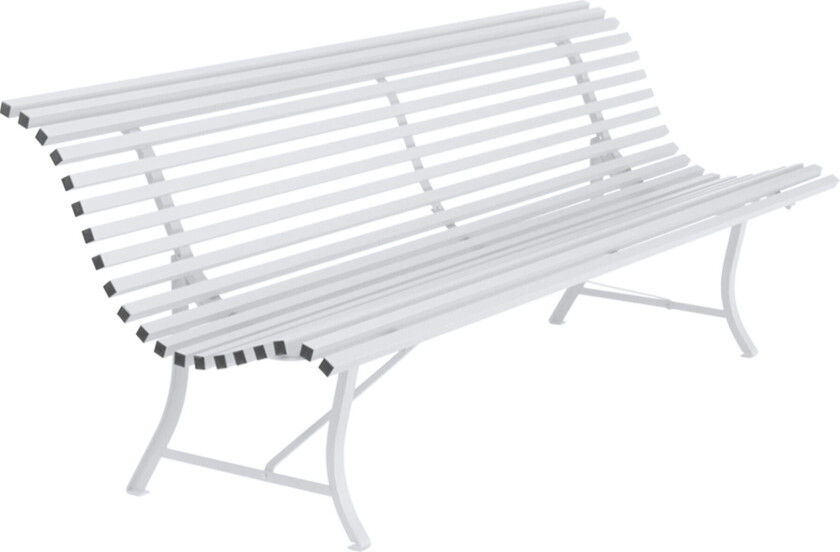 Louisiane Bench 200 cm Cotton White 01