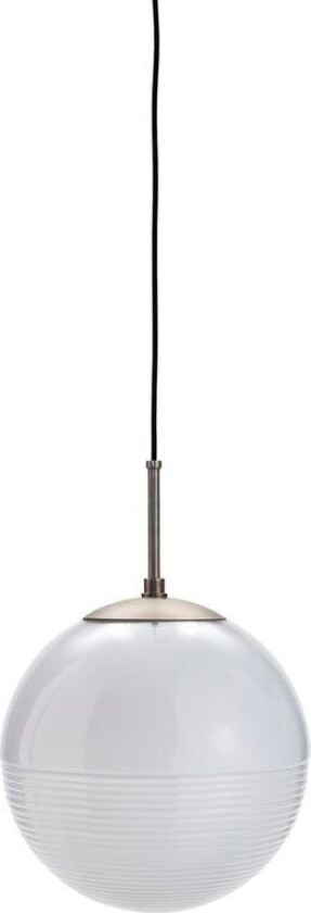 Halda taklampe Ø30 cm Hvit-brun