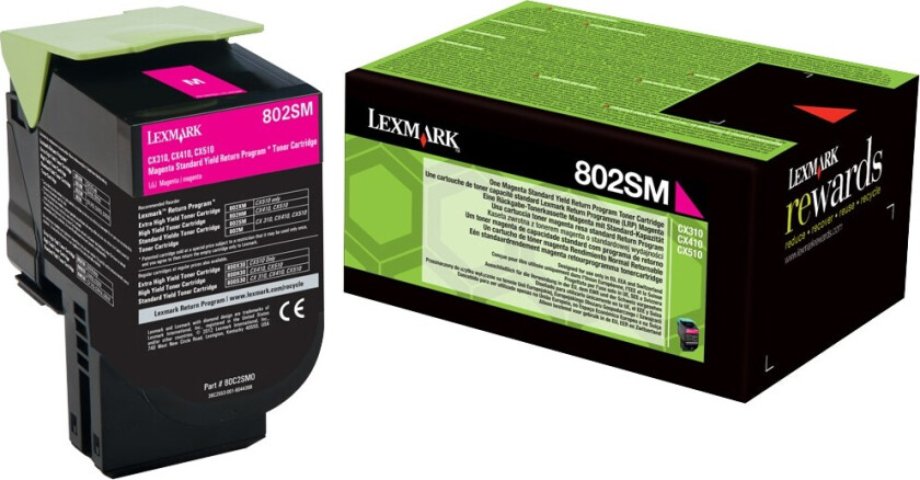 802SM Toner Magenta