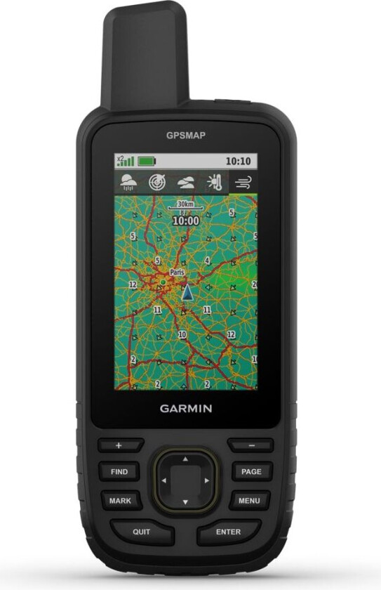 Bilde av Gpsmap 67 Black Black unisex