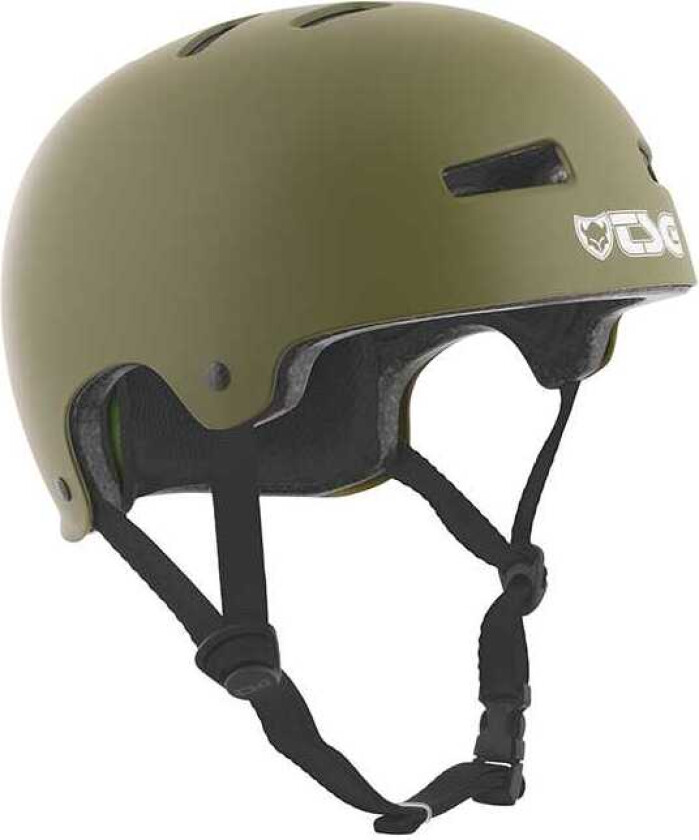 Evolution Skate/BMX Hjelm Satin Olive