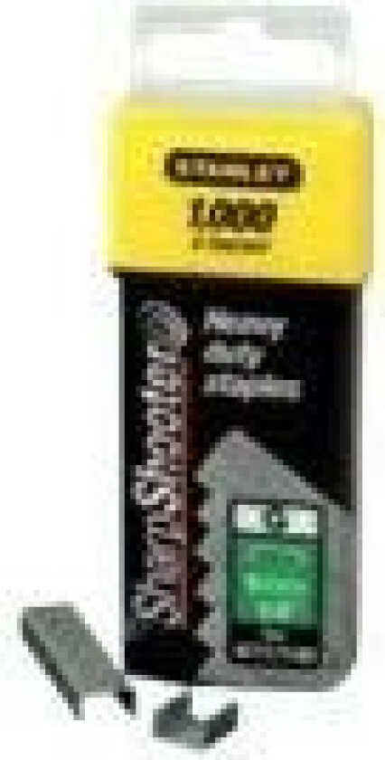 Stanley 1-TRA708T Stifteklammer G-type, 1000-pakning 12 mm