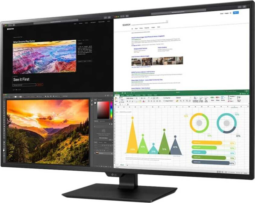 Lg 43un700p-b 43" 3840 X 2160 16:9 Ips 60hz