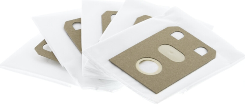 Støvsugerposer, syntetfiber, 5st.