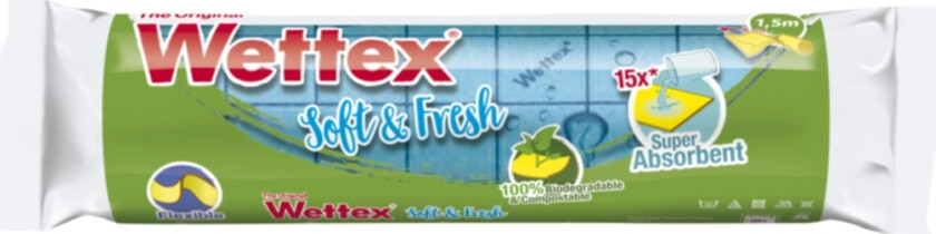 Bilde av Oppvaskklut Wettex Soft & Fresh, rull
