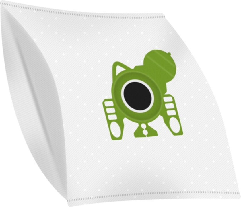 Støvsugerposer, syntetfiber, 5st.+ motorfilter