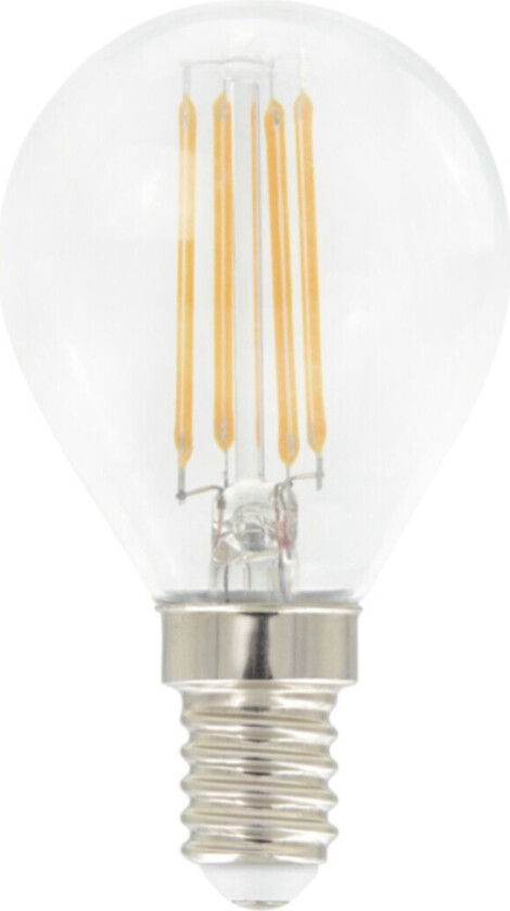 Bilde av Filament LED 3-trinns dimmering-Globe lyspære klar, med minne, P45 E14, 5W