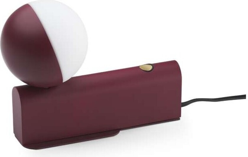 Balancer mini vegg- og bordlampe Cherry red