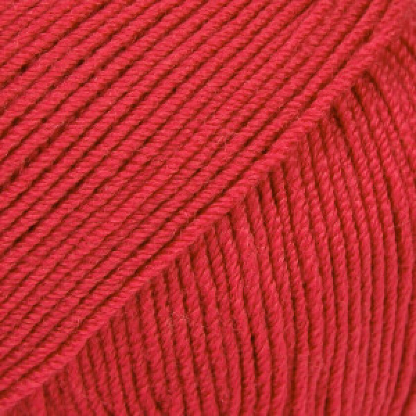 Drops Baby Merino Garn Unicolor 16 Rødt