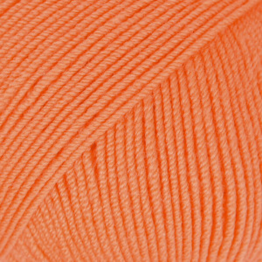 Drops Baby Merino Garn Unicolor 36 Oransje