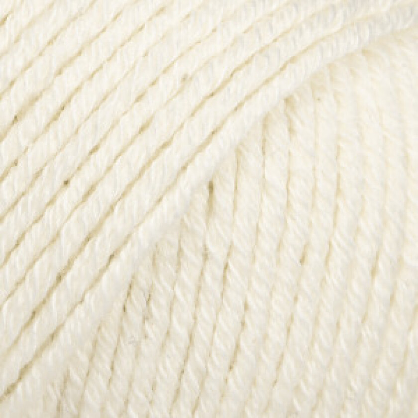 Drops Cotton Merino Garn Unicolor 01 Natur, Drops Cotton Merino Garn