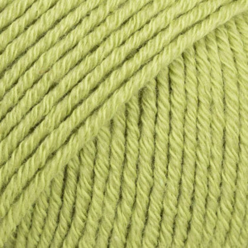 Drops Cotton Merino Garn Unicolor 10 Pistasj