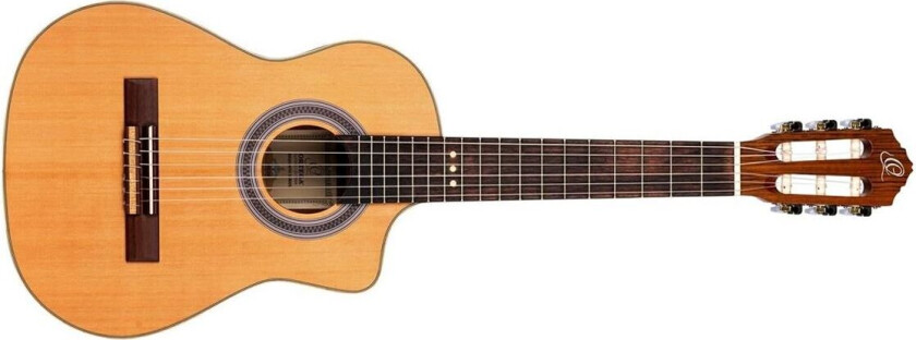 Ortega Rqc25 Klassisk Gitar Requinto, Cedar Top