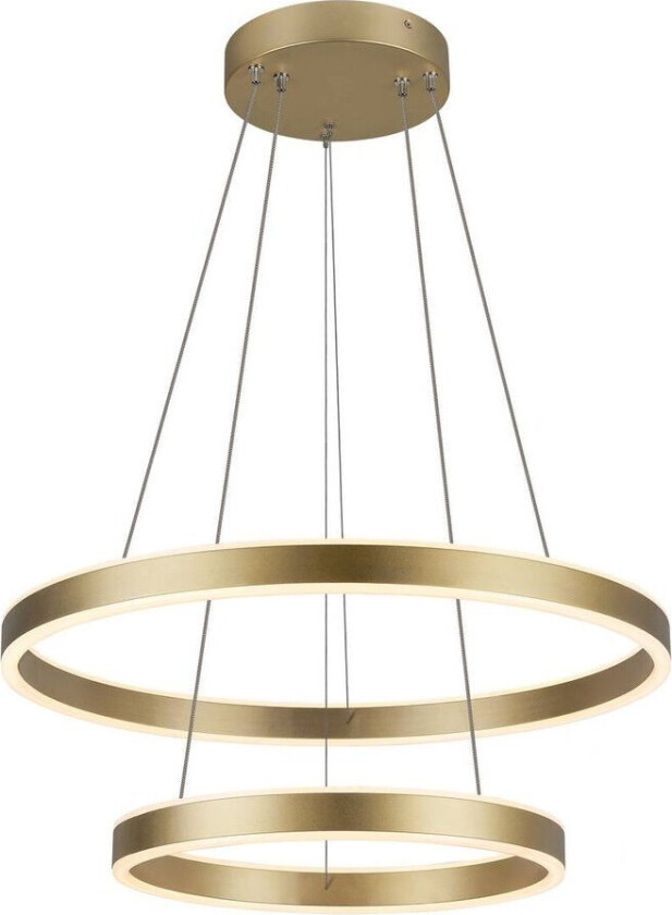 - One Double Up/Down Pendel 2700/3000K Brass