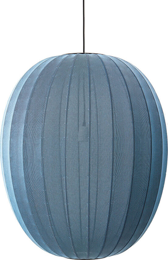 - Knit-Wit 65 Høy Oval Pendel Blue Stone