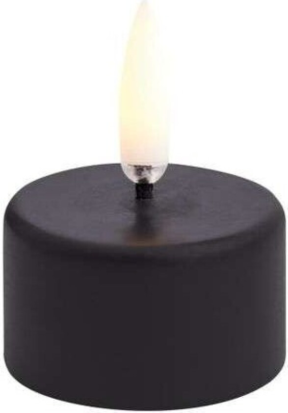 - Telys LED 4x2,1cm Plain Black