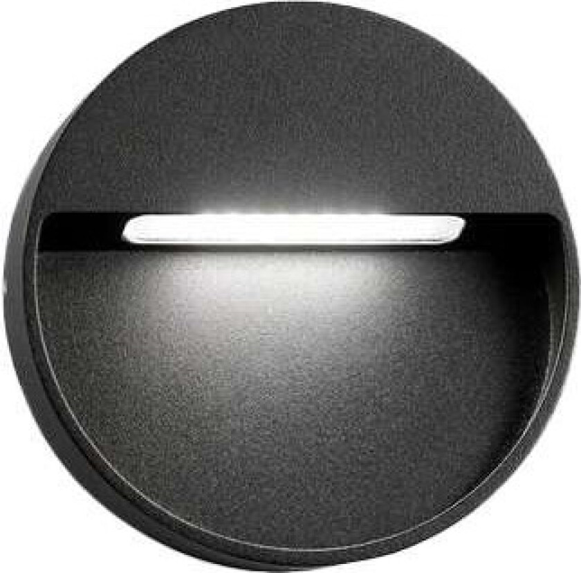 - Serious 2 Utendørs Vegglampe Svart IP54 2700K