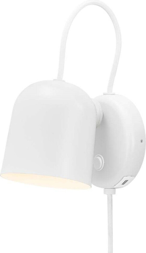 - Angle Vegglampe White/Telegray