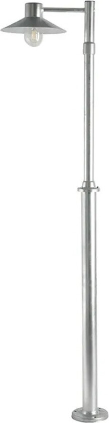 - Lund 1 Utendørs Parkstolpe Galvanisert