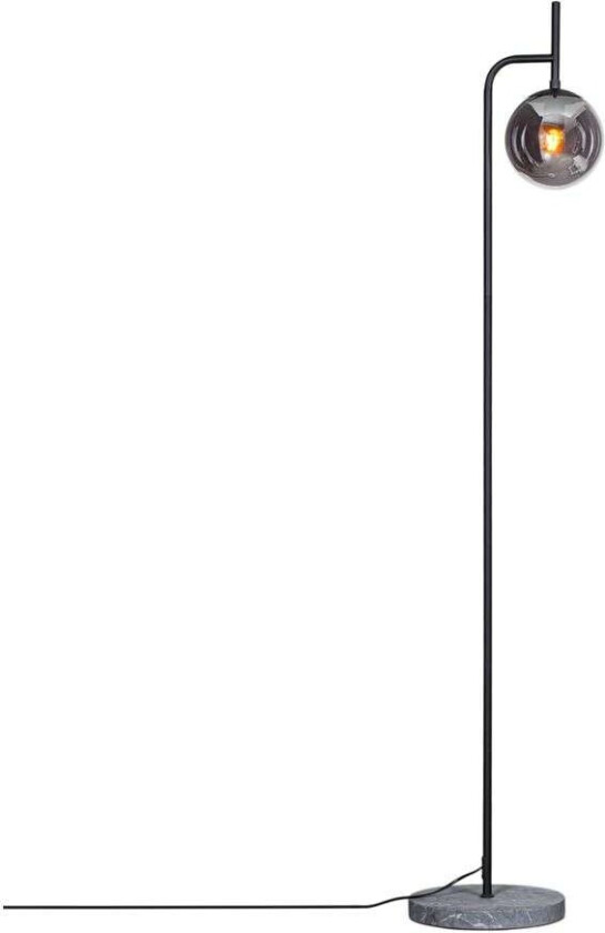 - Boyle Gulvlampe Smoke Grey