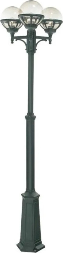 - Bologna Utendørs Parkstolpe Klar/Svart