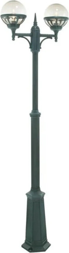 - Bologna 2 Utendørs Parkstolpe Klar/Svart