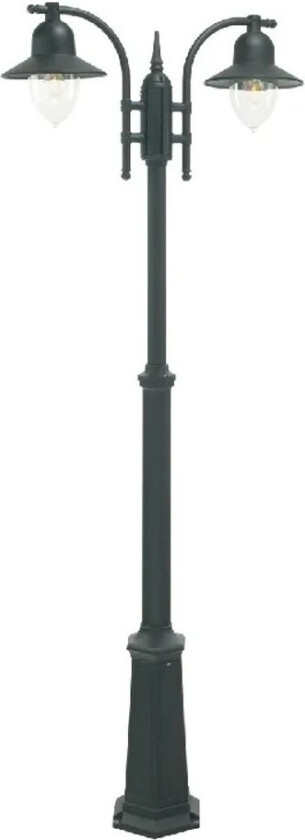 - Como 2 Utendørs Parkstolpe Svart