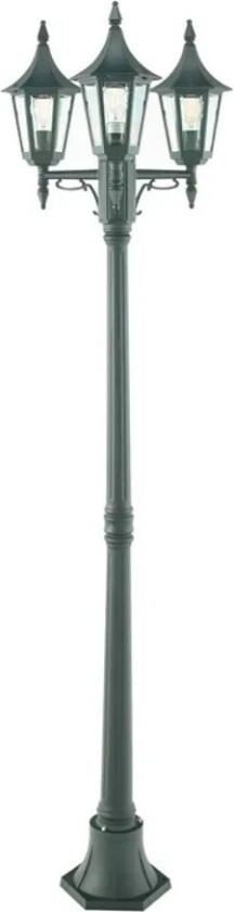 - Rimini/Milano 3 Utendørs Parkstolpe Svart