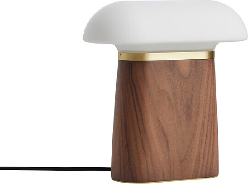 - Nova Bordlampe Walnut/Opal