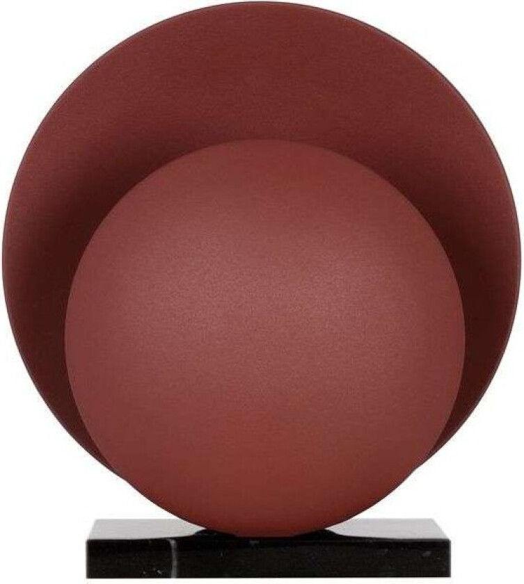 Orbit bordlampe Maroon-black