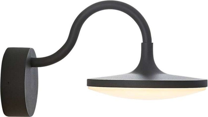 Fineria utendørs LED-vegglampe aluminium