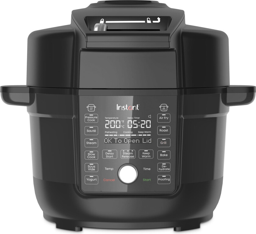Pot Duo Crisp +with Ultimate Air Fryer Lid 13in1 - 6.2 L