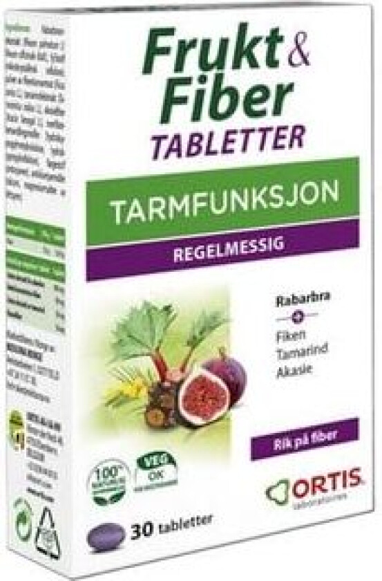 Tabletter, 30 stk. på brett
