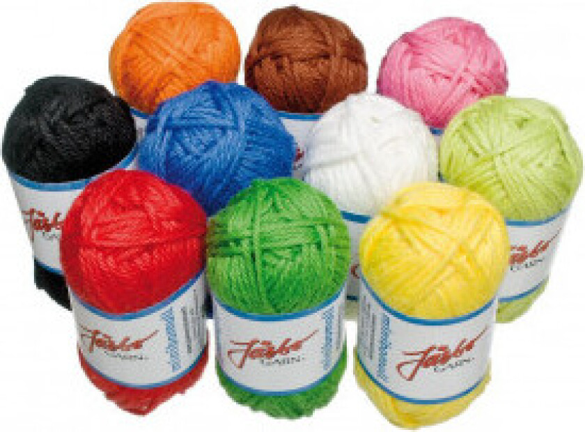 Mini Cotton Assortment 10 farger