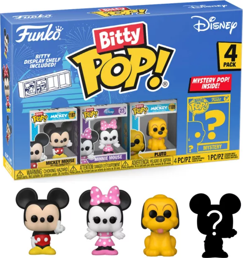 Funko! - Bitty POP 4PK Disney Mickey (71319)