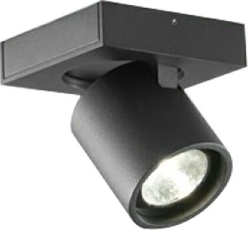 Light-Point Focus 1 vegg- og taklampe black, 2700 kelvin