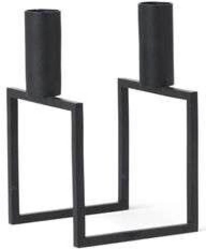 Bilde av Line lysestake svart