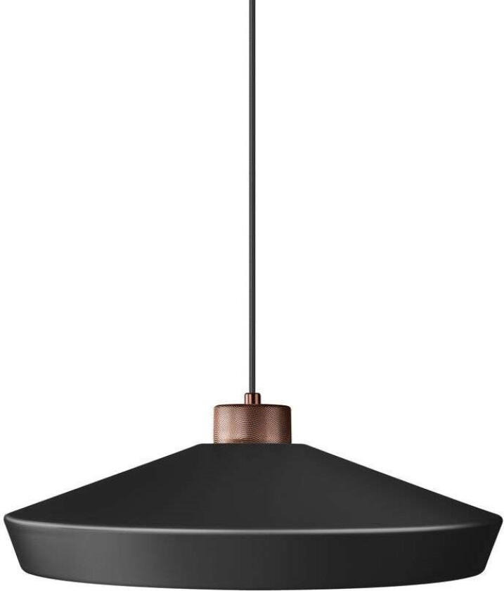 Edge pendel large Matt svart-bronse