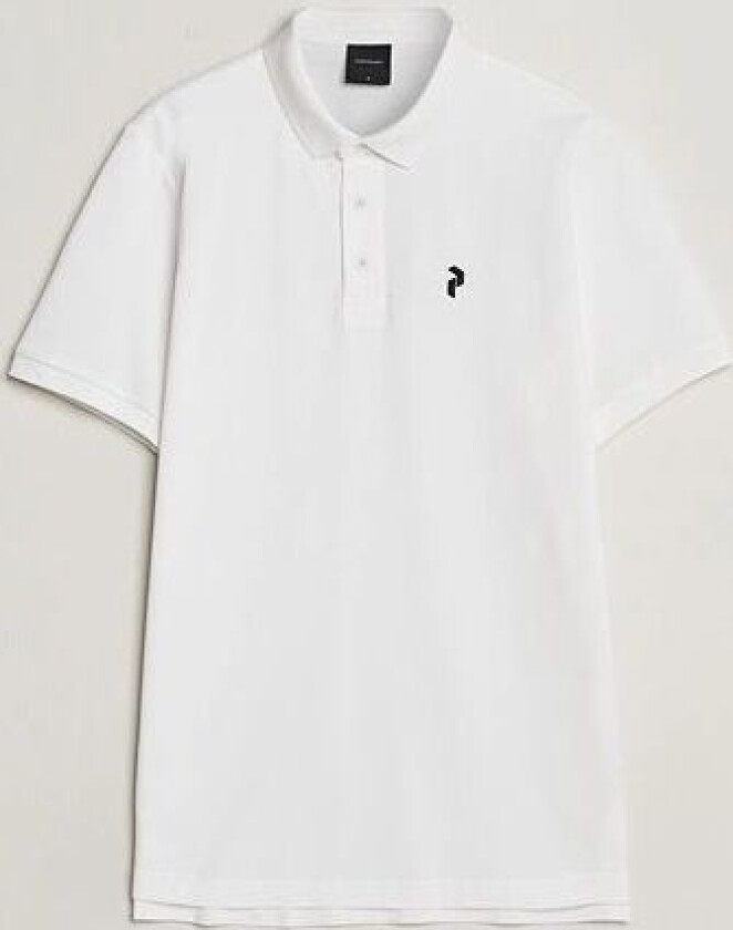 Classic Cotton Polo White