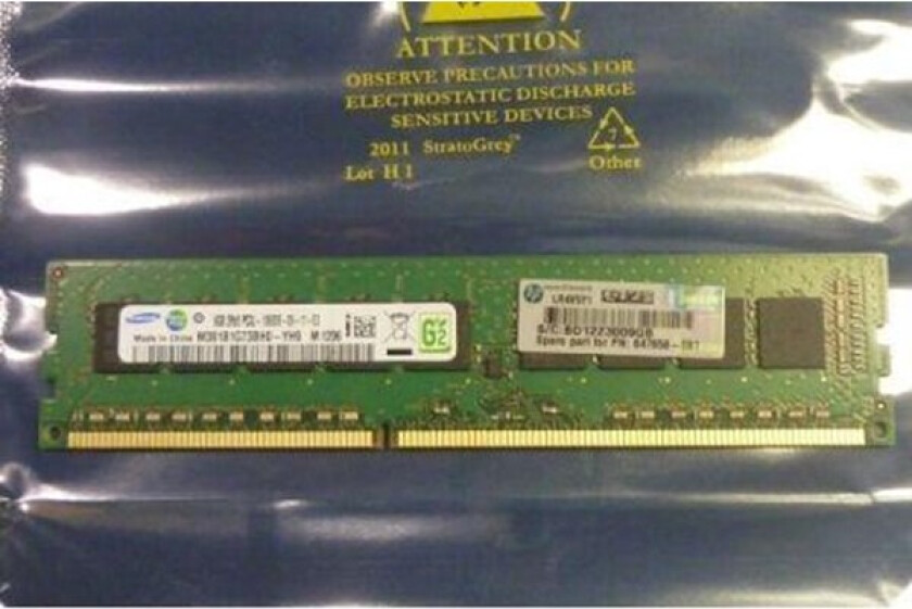 E - DDR3L - modul - 8 GB - DIMM 240-pin - 1333 MHz / PC3-10600 - CL9 - 1.35 V - ikke-bufret - ECC