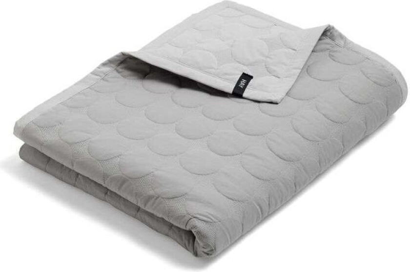 Bilde av Mega Dot sengeteppe 260x260 cm Light grey