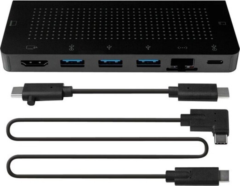StayGo USB-C Hub - Svart