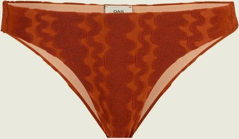 Scribble Solis Bikini Bottom - Terracotta Orange M