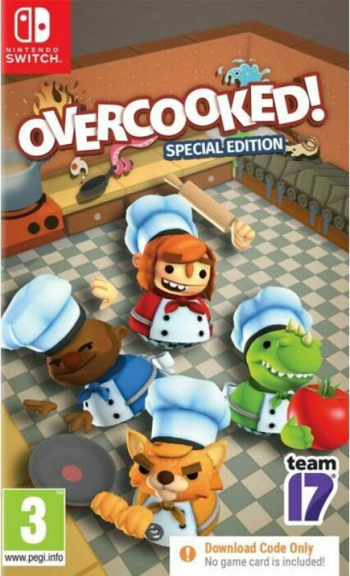 OVERCOOKED! SPECIAL EDITION (CODE IN BOX)