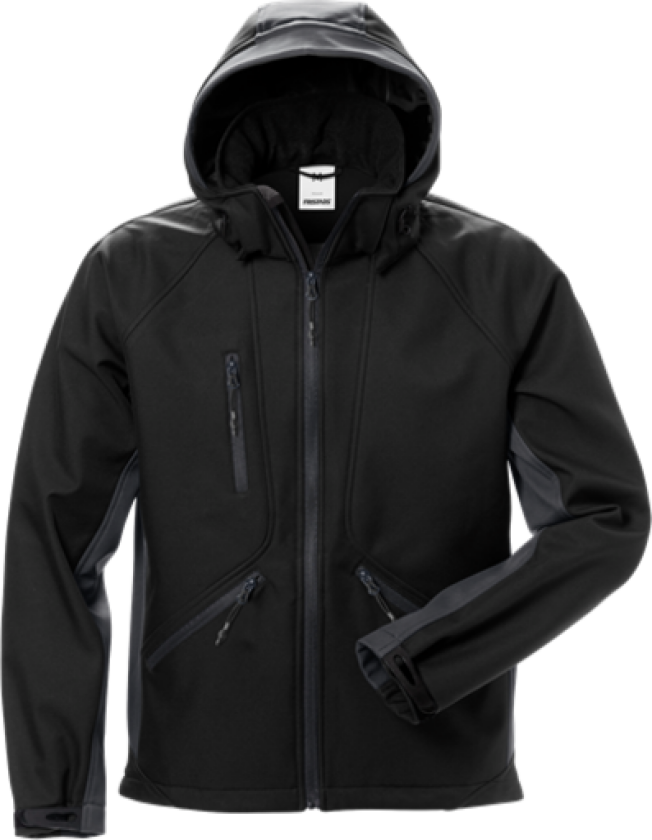SOFTSHELL JAKKE SORT/GRÅ 2XL SORT/GRÅ 2XL A-KODE