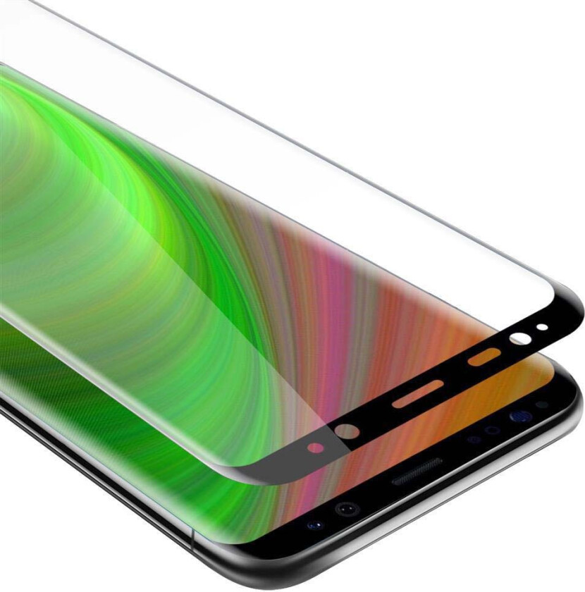 Skjermbeskytter Skärmskyddtil til Galaxy S8 Herdet Skjermglass Full Skjerm