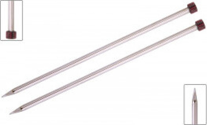 Nova Cubics Strikkepinner / Jumperpinner Messing 35cm 4.50mm /
