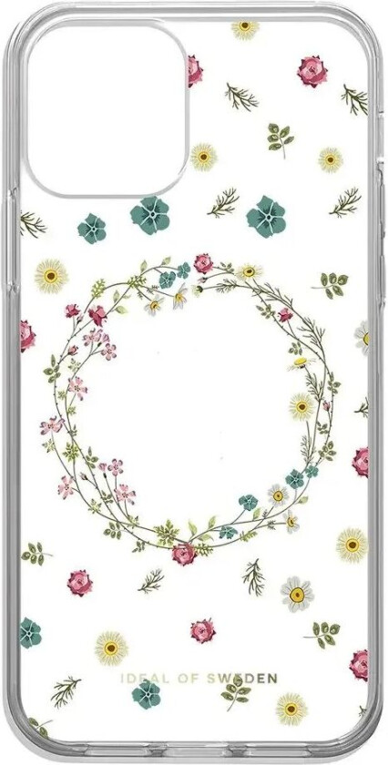 iPhone 12 / 12 Pro iDeal Of Sweden Clear Deksel - Petite Floral
