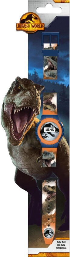 Bilde av Jurassic world barneklokke digital armbåndsur klokke dinosaur